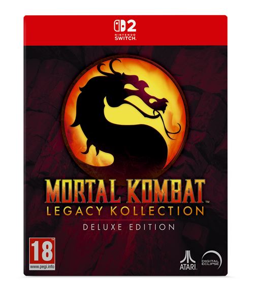 Mortal Kombat Legacy Kollection Deluxe Edition sur Switch 2