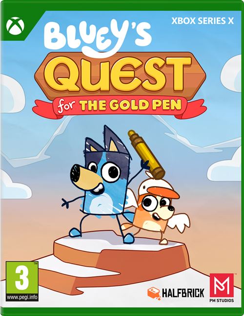 Bluey's Quests For The Gold Pen