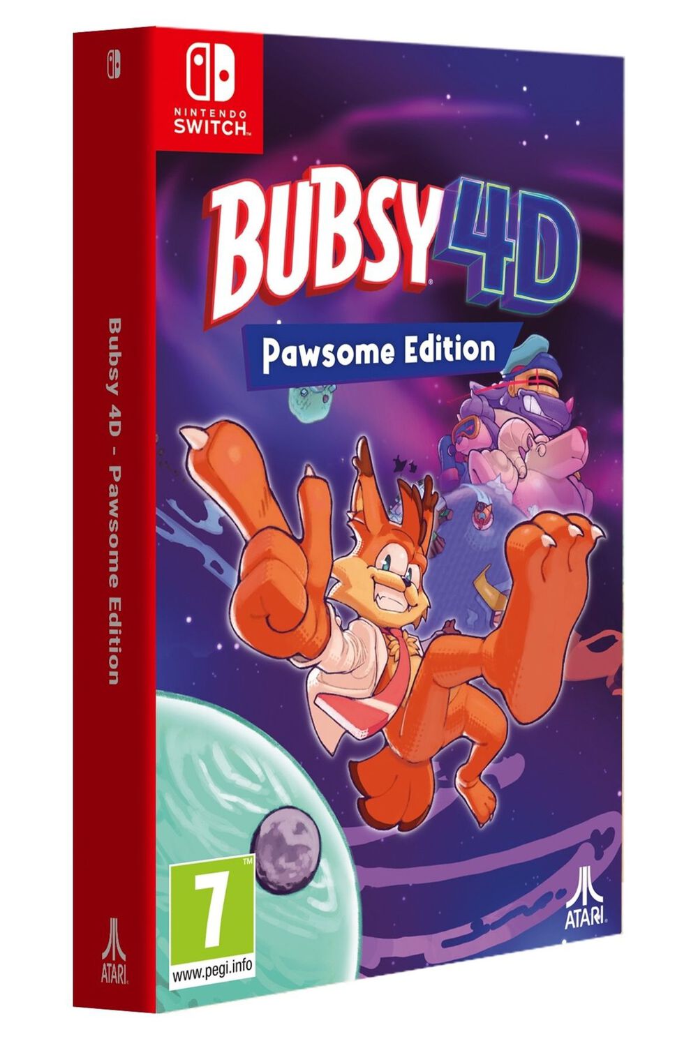 Bubsy 4D Pawsome Edition sur Switch