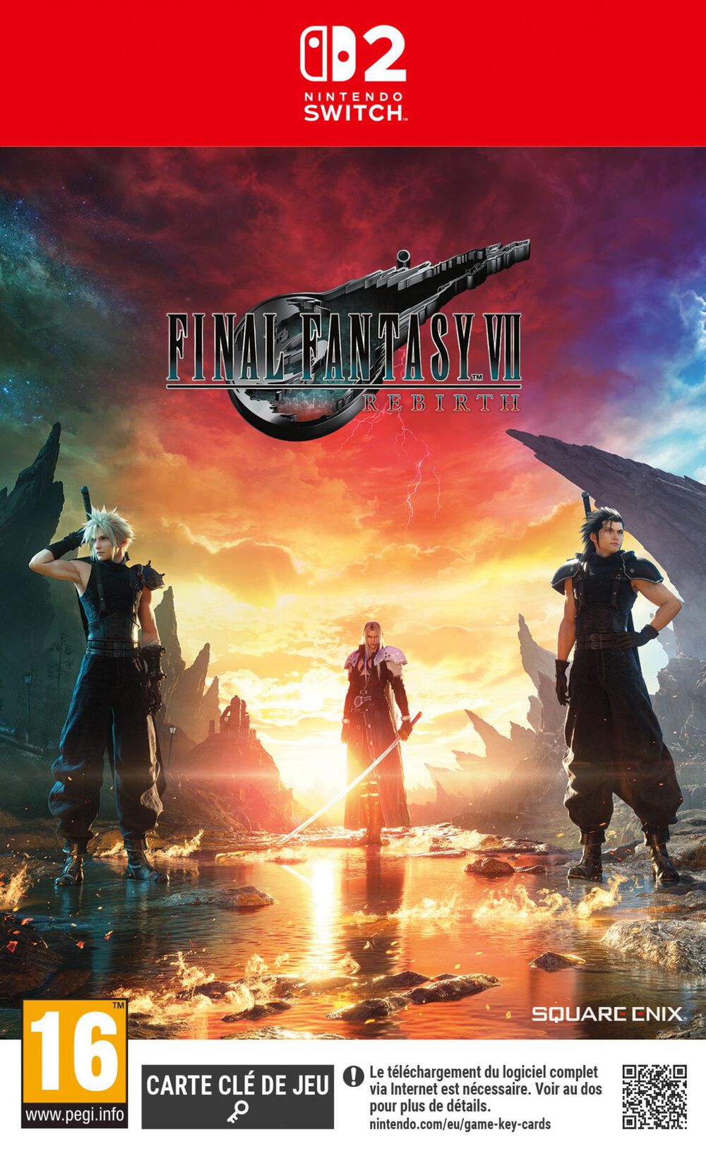 Final Fantasy VII Rebirth sur Switch 2