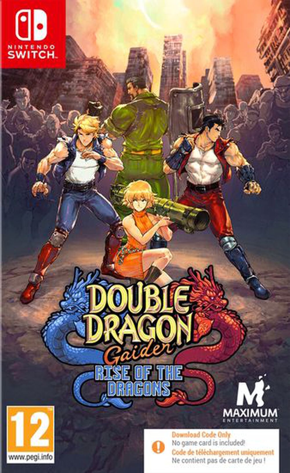 Double Dragon Gaiden Rise Of The Dragons (code De Téléchargement)