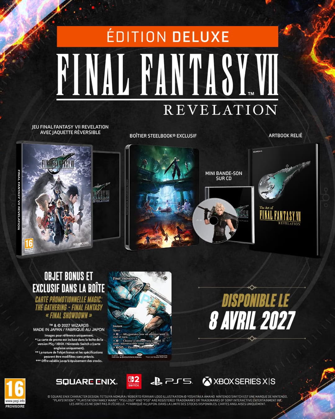 Final Fantasy VII  Revelation  Deluxe Edition