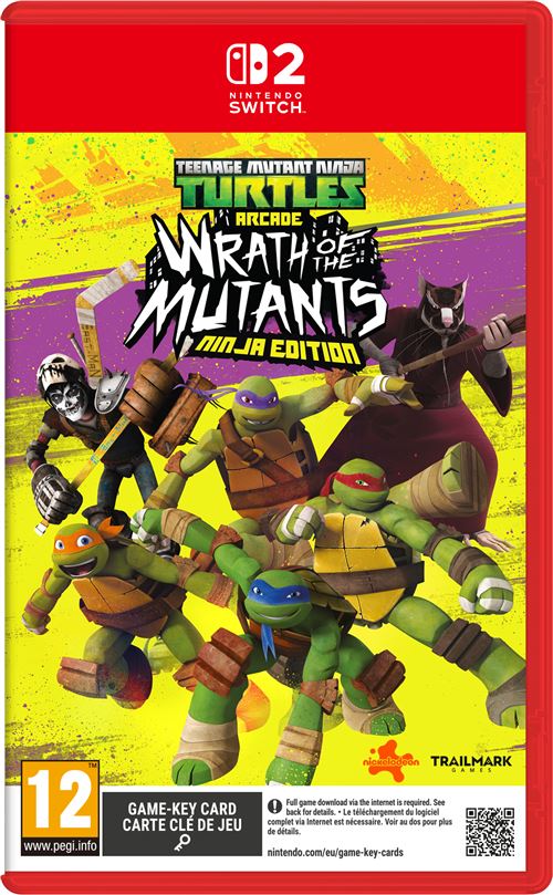 Teenage Mutant Ninja Turtles Arcade Wrath of the Mutants Ninja Edition