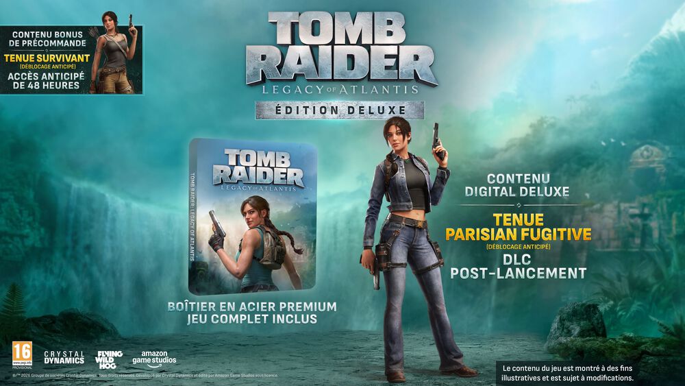 Tomb Raider : Legacy Of Atlantis  Deluxe Edition
