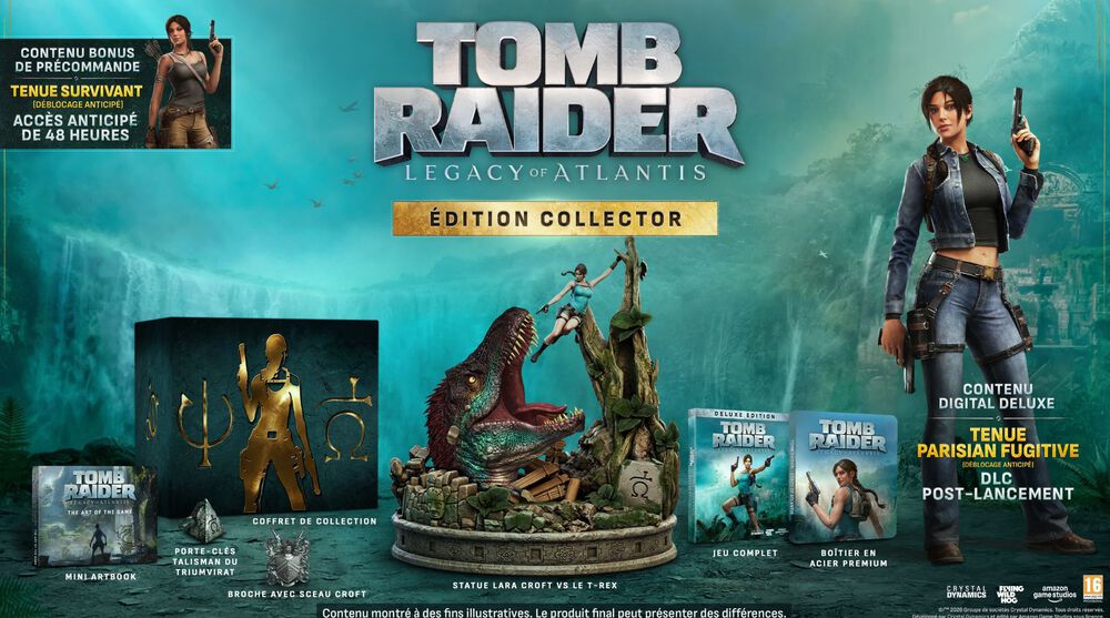 Tomb Raider : Legacy Of Atlantis  Collector Edition