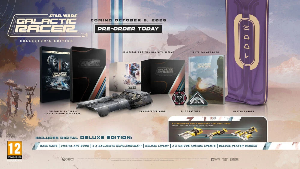 Star Wars Galactic Racer Collector Edition Exclusivité Micromania