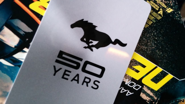 50 ans Mustang