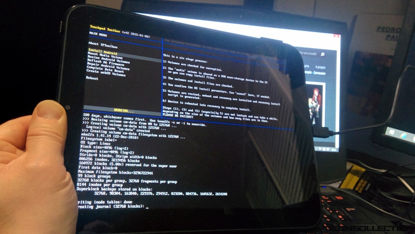 Installer Android Lollipop sur tablette HP TouchPad