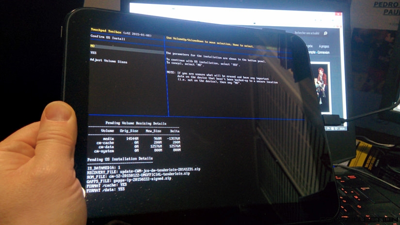 Installer Android Lollipop sur tablette HP TouchPad