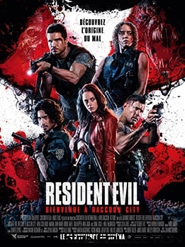 Affiche du film Resident Evil : Bienvenue à Raccoon City