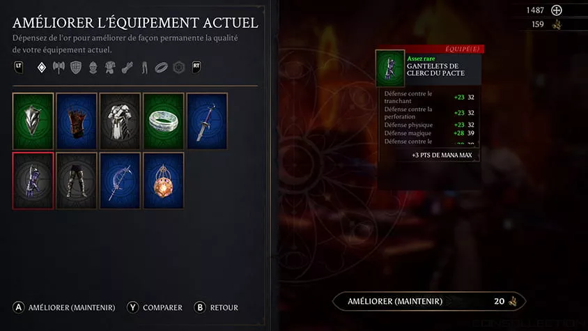 Am&eacute;liorer l'&eacute;quipement actuel