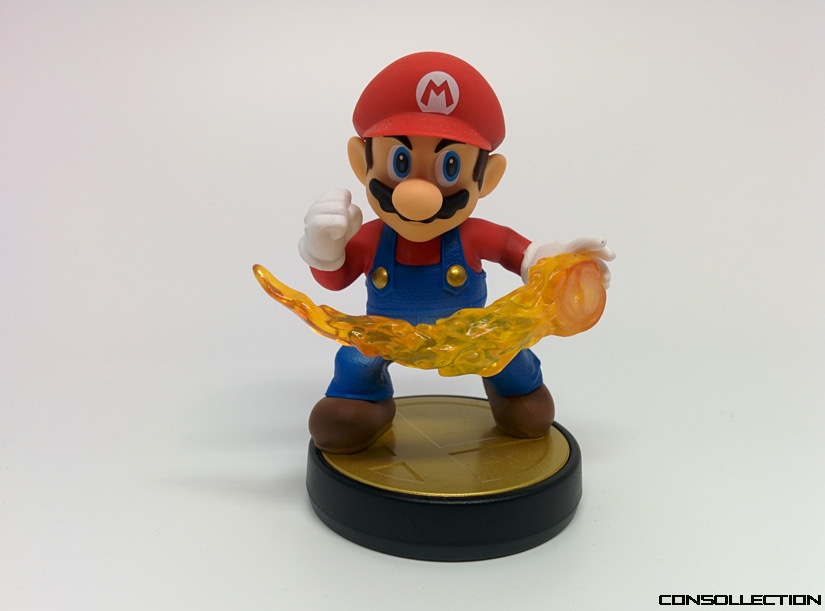 Amiibo Mario sur fond blanc