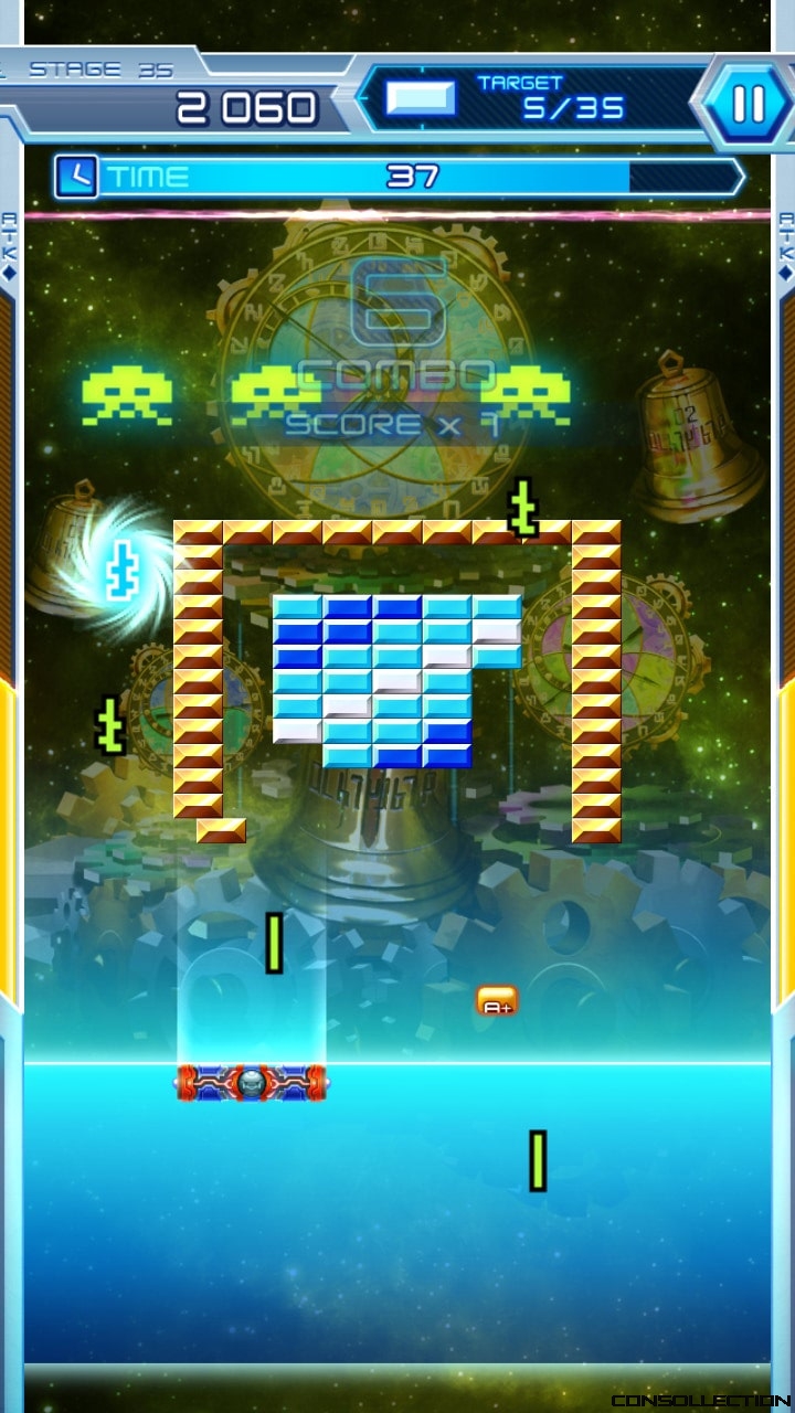 Arkanoid vs Space Invaders