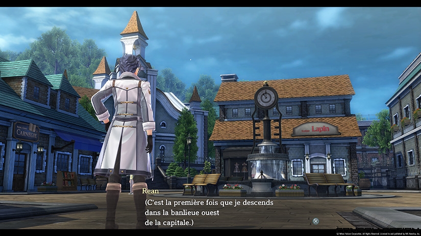 Arrivée de Rean sur les lieux de son affectation