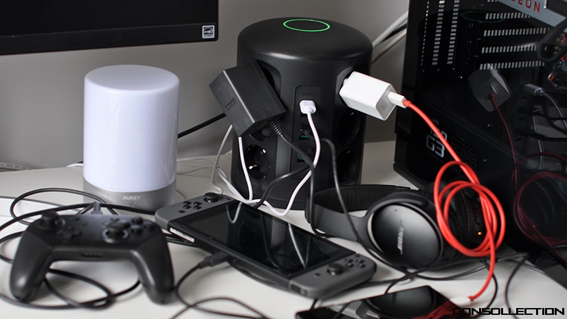 Test : multiprise parafoudre 12 prises + 6 USB Aukey PowerHub