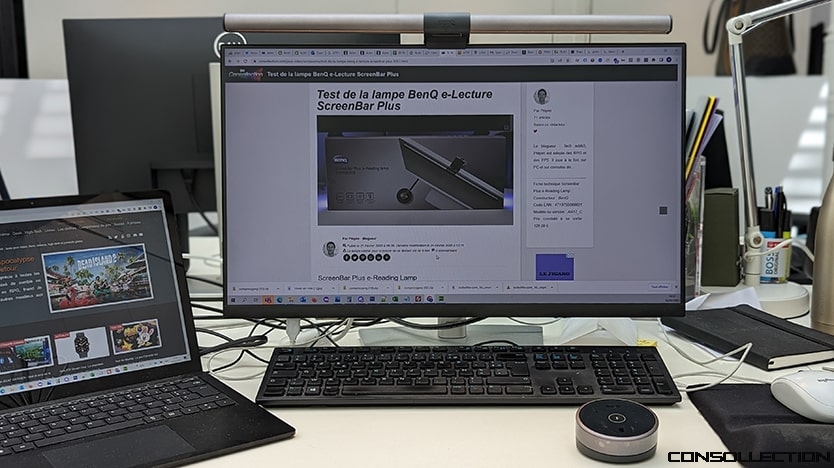 ➡️TEST de la ScreenBar Halo de BenQ - La meilleure lampe de bureau 2023💡 