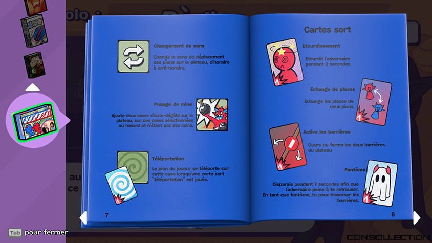 Livret de r&egrave;gles fa&ccedil;on jeu de soci&eacute;t&eacute; physique