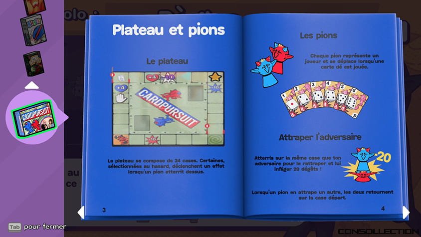 Livret de r&egrave;gles fa&ccedil;on jeu de soci&eacute;t&eacute; physique
