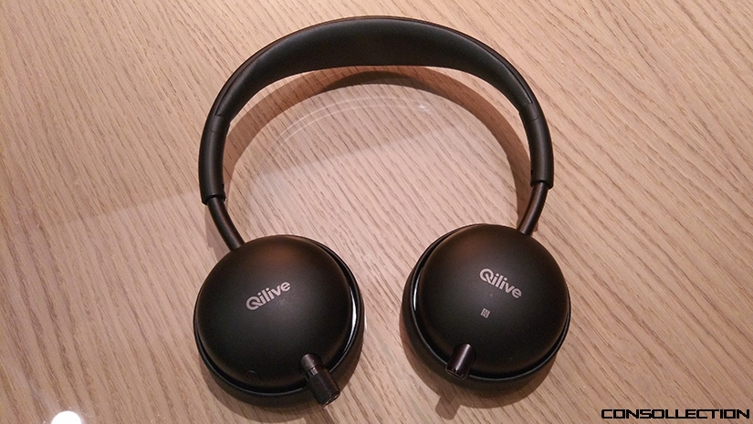 QILIVE Casque TV sans fil avec support Q.1482 - Noir pas cher