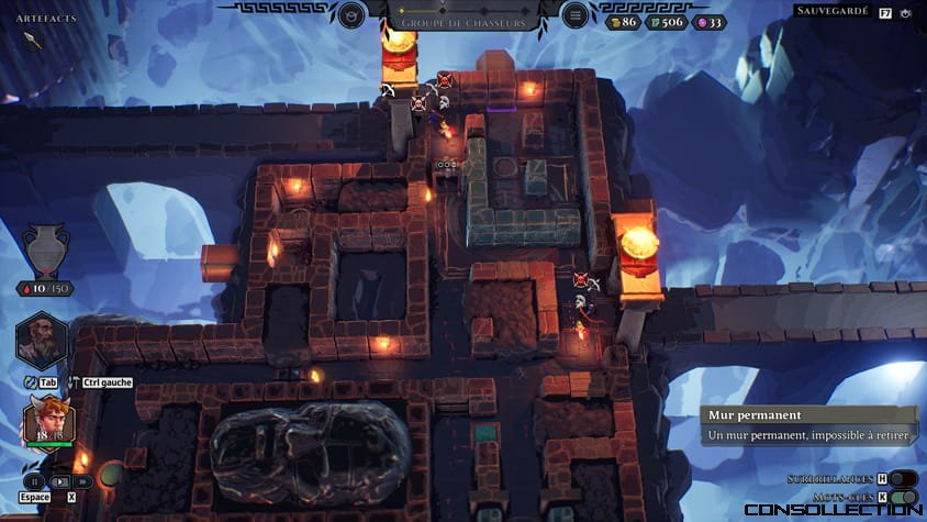 Certains ennemis contournent les pi&egrave;ges