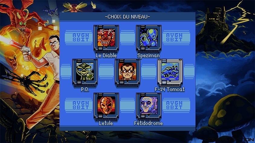 Choix du niveau