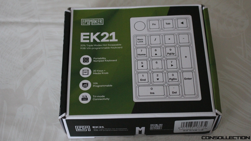 Clavier numérique mécanique EPOMAKER EK21