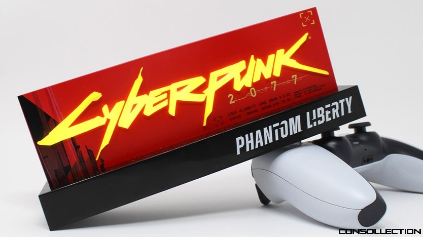 Cyberpunk 2077 Phantom Liberty : Lampe logo