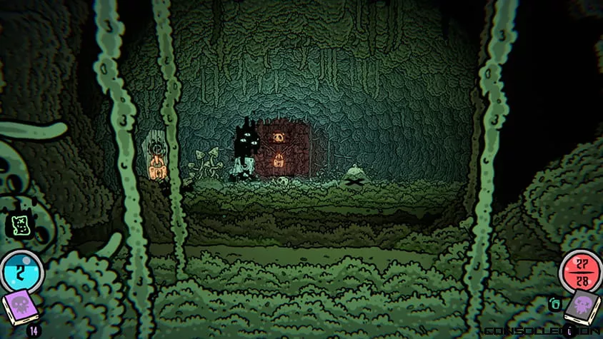 Dans Shroom and Gloom, tout est légèrement suintant