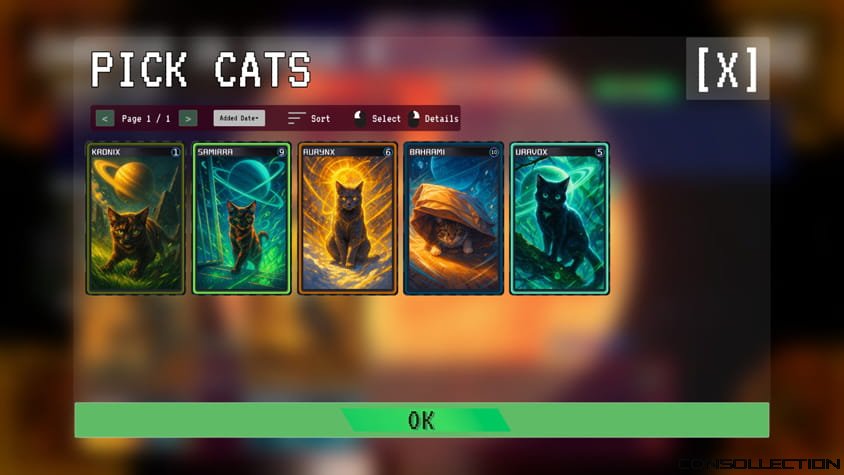 Des cartes de chats