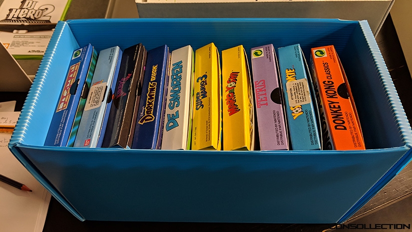 Des jeux NES conservés à la BNF