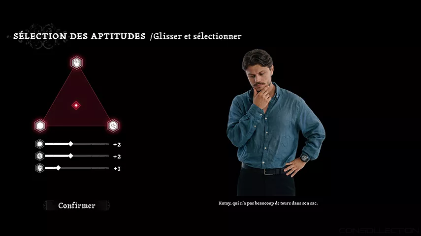 Différentes aptitudes de Kutay