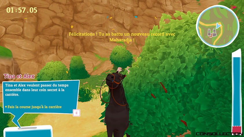Fais la course jusqu'&agrave; la carri&egrave;re