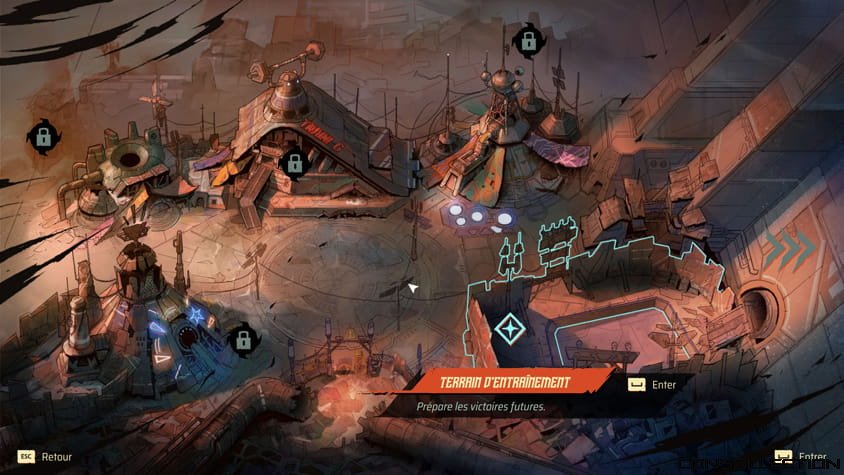 Terrain d'entrainement