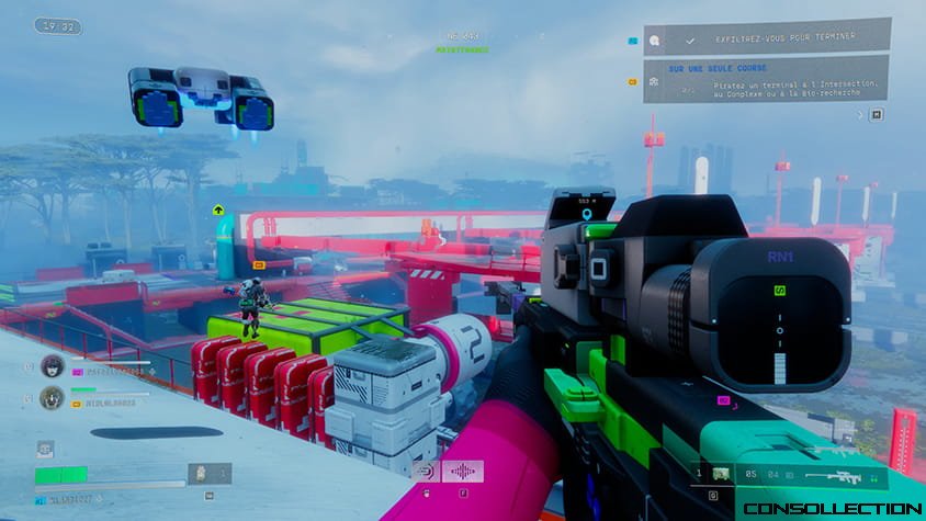 Gameplay du jeu Marathon (Bungie)