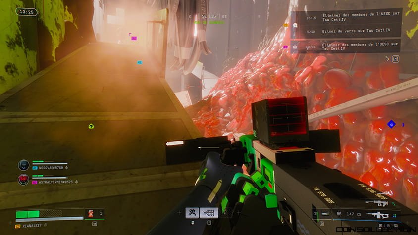 Gameplay du jeu Marathon (Bungie)