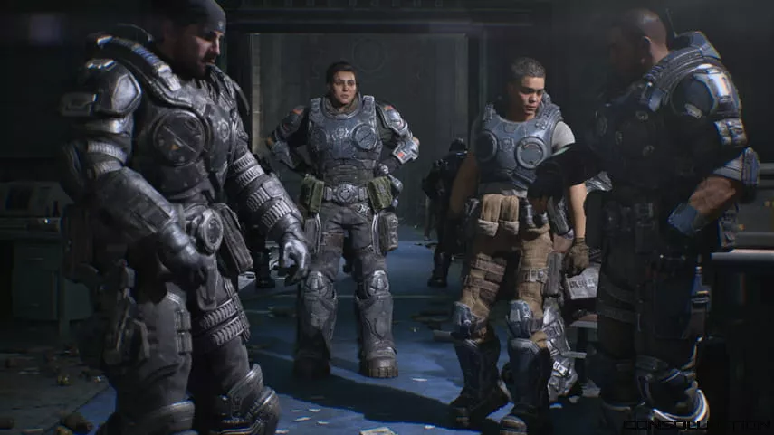 Les gears revêtent leurs armures emblématiques