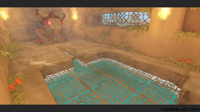 Gecko Gods fait penser aux donjons des jeux Zelda