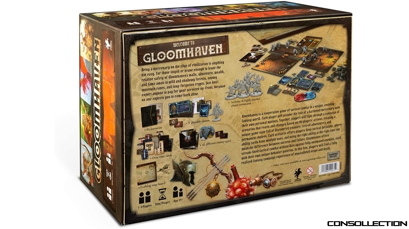 Cephalofair Games, Gloomhaven Aventures à Havrenuit, Jeu de société, À  partir de 14 ans, 1 à 4 joueurs