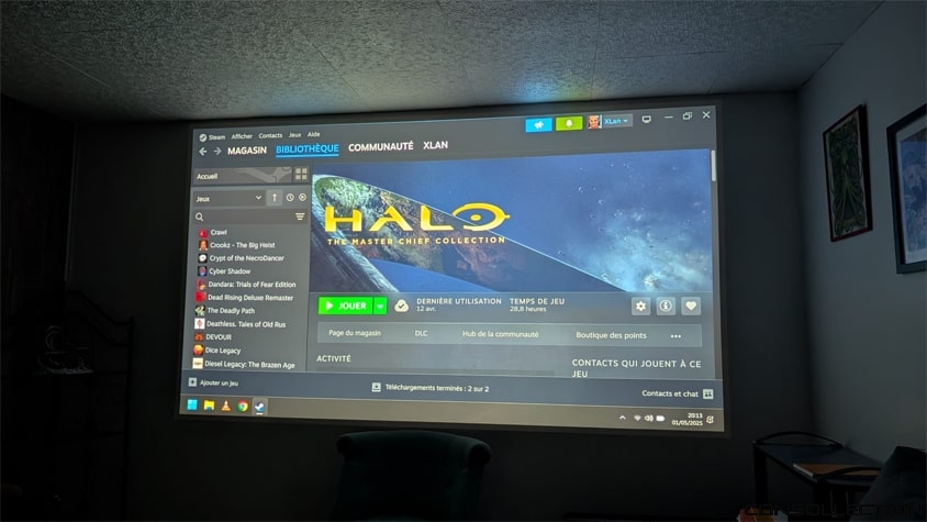 Halo sur GamePix 900