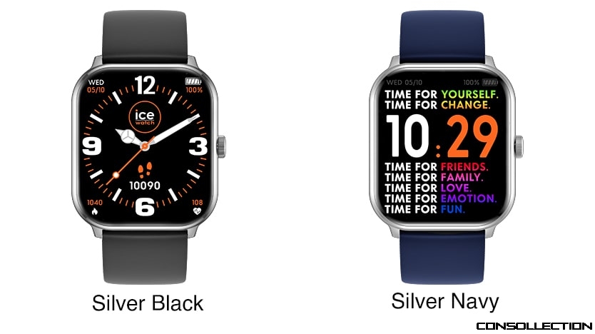 ICE smart one - Silver black et Silver navy