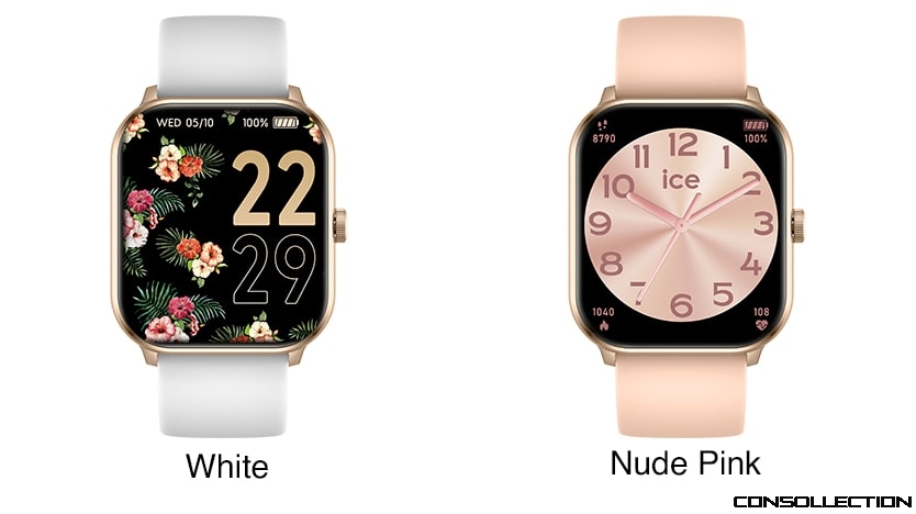 ICE smart one - White et Nude pink