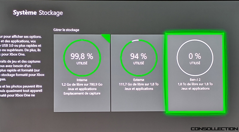 Test du disque dur externe Seagate pour Xbox One - Consollection