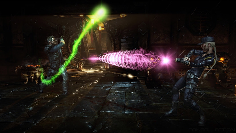 Johnny Cage vs Sonya Blade