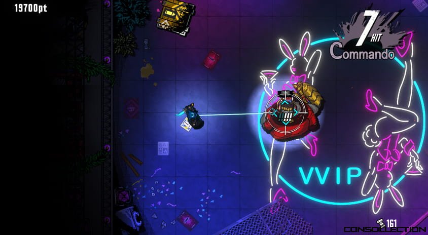Une ville cyberpunk aux néons saturés