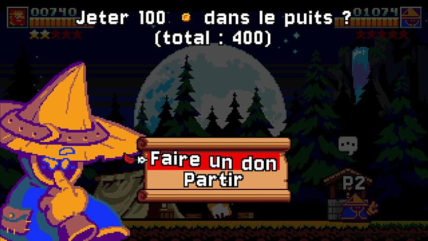 L'action la plus énigmatique du jeu