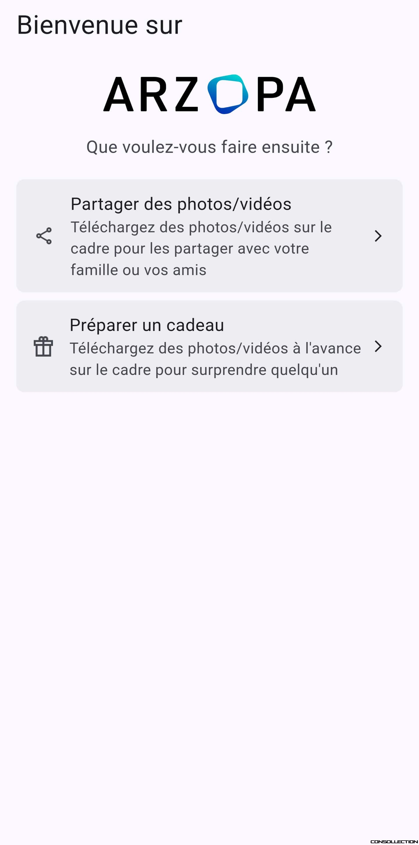 L'application compagnon