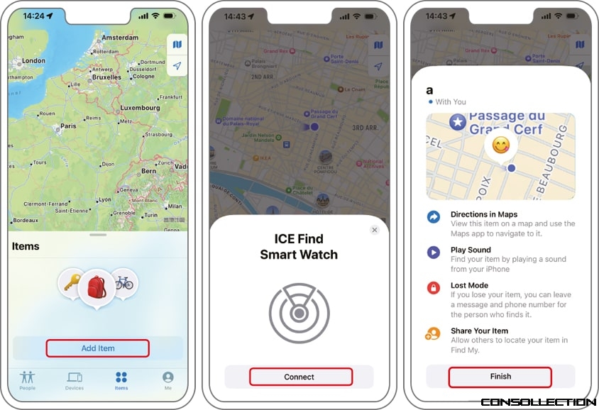 L'application LOCALISER