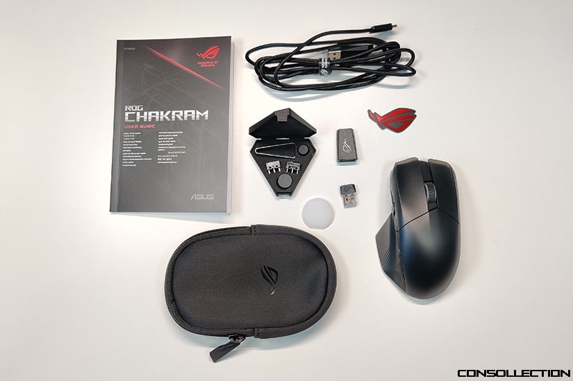 Souris gamer sans-fil asus rog chakram - La Poste