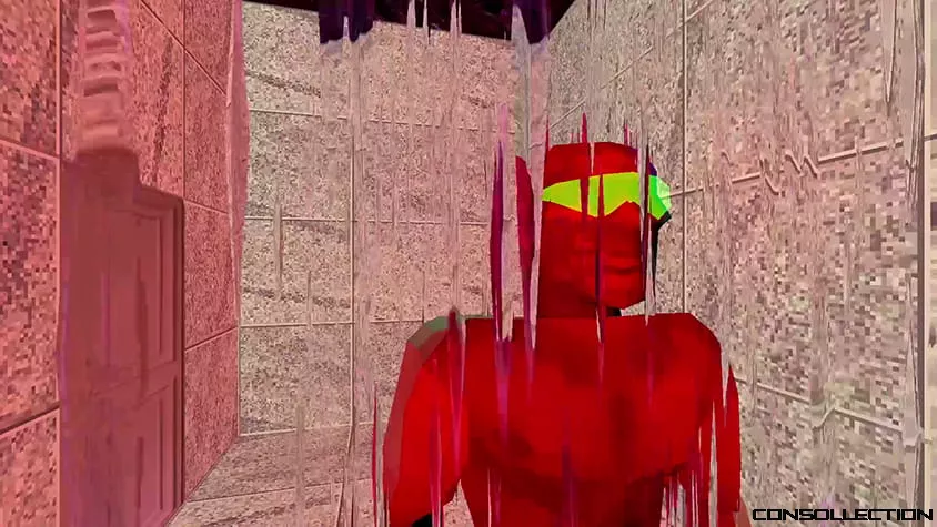 La première image du jeu : l'agression visuelle est réelle