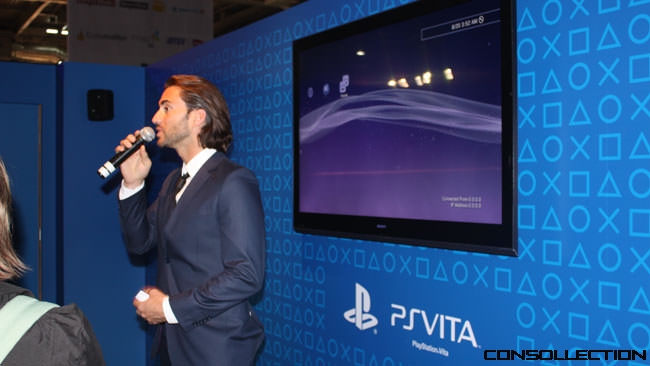 La PS Vita au Paris Games Week 2011